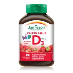 Jamieson D3 vitamin rágótabletta 100x