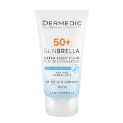 DERMEDIC Sunbrella fényvédő fluid SPF50+ száraz/normál bőr 40ml