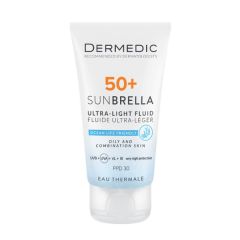 DERMEDIC Sunbrella fényvédő fluid SPF50+ zsír./kevert bőr 40ml