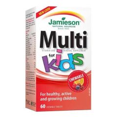 Jamieson Multi Kids multivit. szájban old.tabletta 60x