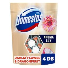 Domestos wc rúd Dahlia Flower&Dragonfruit 4x55g