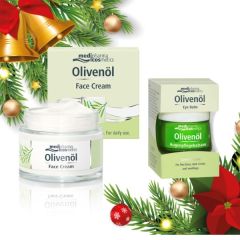 Olivenöl Éjszakai arckrém + Szemráncbalzsam csomag