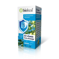Bioheal D3 vitamin 3200 NE Olivaolajjal kapszula