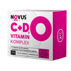 Novus Line Komplex C és D3 vitamin tabletta