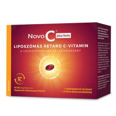 Novo C Plus Forte liposzómális retard C-vitamin kapszula 60x