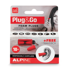 Alpine Plug&amp;Go - Általános füldugó kulcstartós tárolóval