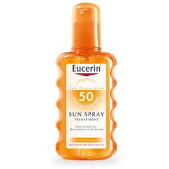 Eucerin Sun Színtelen napozó spray FF50 200ml