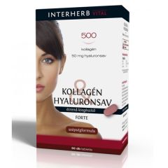 Interherb Kollagén & Hyaluronsav Szépségformula FORTE tabletta 30x