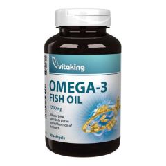 Vitaking Omega-3 halolaj 1200 mg kapszula 90x