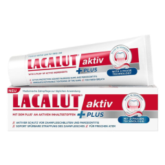 Lacalut aktiv PLUS fogkrém 75 ml