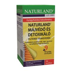Naturland májvédő, detoxikáló tea filteres (25x)