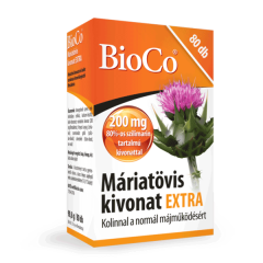 BioCo Máriatövis kivonat Extra tabletta (80x)