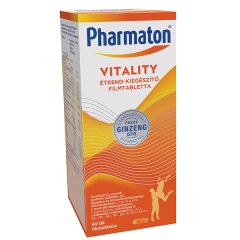 Pharmaton Vitality étrend-kiegészítő filmtabletta 60x - KÖZELI LEJÁRAT