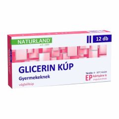 Naturland Glicerin kúp 1500 mg Gyerekeknek 12x