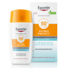 Eucerin Sun Hydro-Protect ultra könnyű napozó fluid arcra SPF50+ 50ml