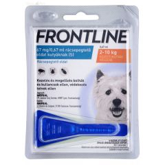 Frontline Spot on S kutya (2-10 kg)