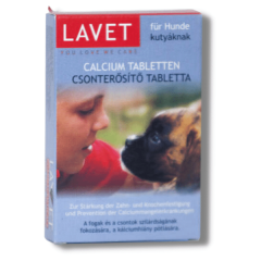 Lavet calcium tabletta kutyáknak 50x
