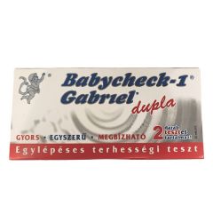 Gabriel Babychek-1 terhességi teszt dupla