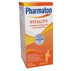 Pharmaton Vitality étrend-kiegészítő filmtabletta 100x