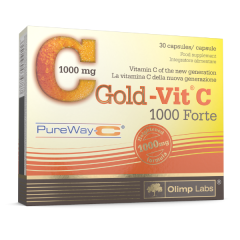Olimp Labs Gold Vit C 1000 Forte kapszula 30x - Új generációs C-vitamin 