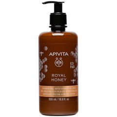 Apivita Tusfürdő ECO Royal Honey száraz bőrre 500ml    :K2-09
