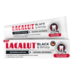 Lacalut fogkrém Black&White 75ml