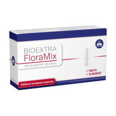 Bioextra FloraMix Élőflóra Inulin kapszula 10x