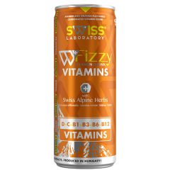 Swiss Fizzy Vitamins C és D vitamin ital brazil mangó 250ml