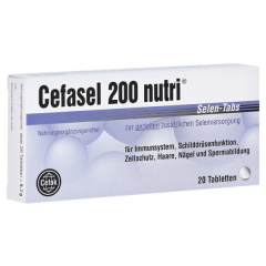 Cefasel 200 Nutri Szelén tabletta (20x)