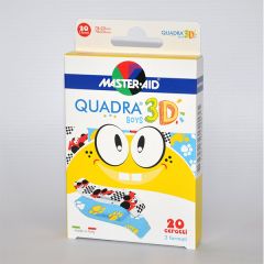 Master Aid Quadra 3D sensitive sebtapasz fiúknak 20x