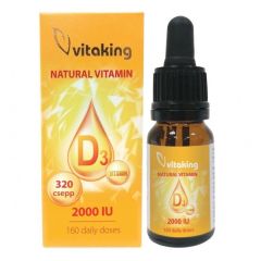 Vitaking Natural D3 vitamin 320 csepp 10ml
