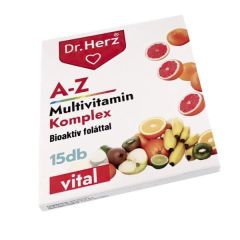Dr.Herz Multivitamin A-Z komplex kapszula 15x