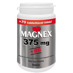Magnex 375 mg+B6 tabletta 180x+70x