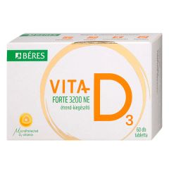 Béres Vita-D3 vitamin 3200NE Forte tabletta 60x