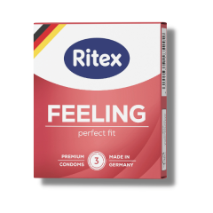Ritex FEELING óvszer – Tökéletes illeszkedés 3x