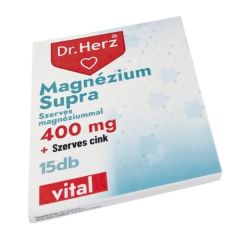 Dr.Herz Magnézium Supra 400mg kapszula 15x