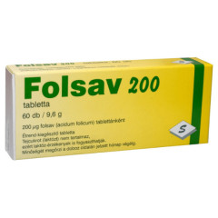 Folsav 200 tabletta 60x