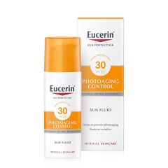 Eucerin Sun Photoaging Control napozó fluid arcra ff30 50ml