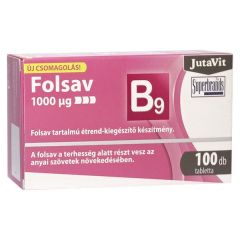 JutaVit Folsav 1000 mcg tabletta 100x