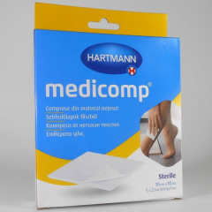 Medicomp sebpárna flísz steril  10x10cm (10x)