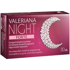 Valeriana Night Gyógynövénykivonat Forte kapszula 30x