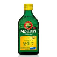 Möllers Omega 3 halolaj citrom 250ml