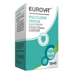 Eurovit Multilong Immun kapszula 60x - KÖZELI LEJÁRAT