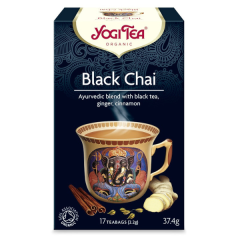 YogiTea Bio Black Chai 17x
