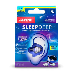 Füldugó ALPINE Sleepdeep S/M/L multipack 2 pár