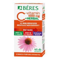 Béres C RETARD 1000 mg +HERBAL filmtabletta 45x