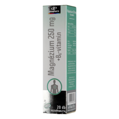 Innopharm Magnesium 250mg+B6-vitamin pezsgőtabl. (20x)