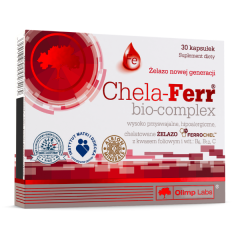 Olimp Labs Chela-Ferr® bio-complex 30x - Szerves vas vitaminokkal