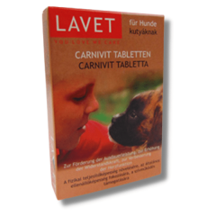 Lavet carnivit tabletta kutyának 50x