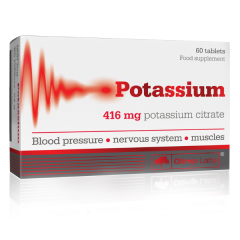 Olimp Labs Potassium Kálium tabletta 60x - Vérnyomás • Idegrendszer • Izom 